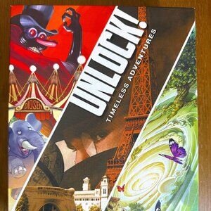 UNLOCK! Timeless Adventures: Escape room games for adults and kids